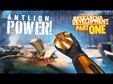 HALF-LIFE 2 RESEARCH & DEVELOPMENT - Part 1 - This Puzzle Mod Is INCREDIBLE!!
