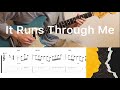 Tom Misch - It Runs Through Me (guitar cover with tabs & chords)