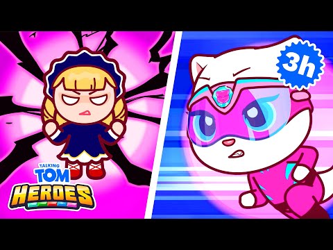 Heroes vs. Evil Dolls 😱 Talking Tom Heroes Compilation