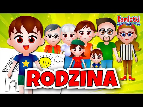 Kazio i Rodzina [Film edukacyjny dla dzieci] 👪 Dzień rodziny i drzewo genealogiczne dla dzieci 👪