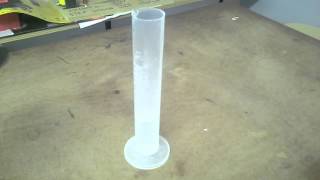 Measuring Cylinder Volume Experiment - IGCSE Physics