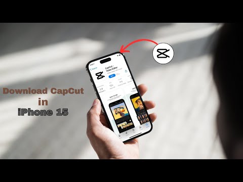 How to download CapCut in your iPhone 15 | Download CapCut in any iPhone