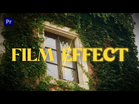 Give your Text, Titles, and Graphics the "Film Look" | Premiere CC Tutorial
