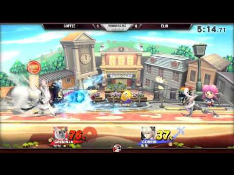 VS Weekly 3/24/16 - Winners R3 - Coffee (Greninja) vs. Elio (Corrin) - Smash 4