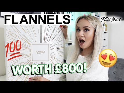FLANNELS BEAUTY ADVENTSKALENDER UNBOXING 2022 – DER BESTE BISHER? | 235 £ IM WERT VON 800 £! – MI...