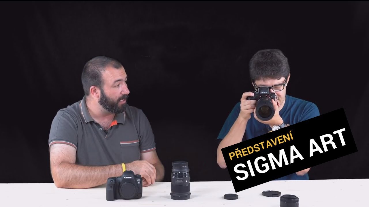 YouTube video - Sigma Art - představení objektivů