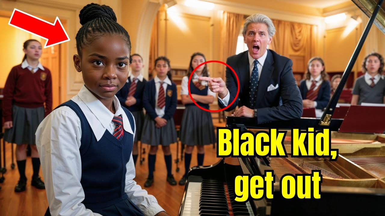 Teacher Forces Black Girl to Play Piano to Mock Her, But Her Talent Leaves Him Speechless.