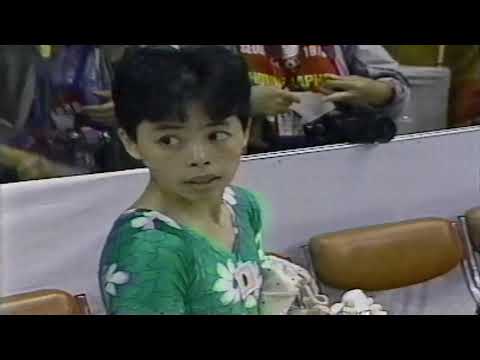 Maiko Morio JPN UB Compulsories 1988 Olympic Games