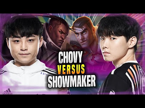 CHOVY vs SHOWMAKER! - GEN Chovy Plays Jayce MID vs DK ShowMaker Lucian! | Season 2022