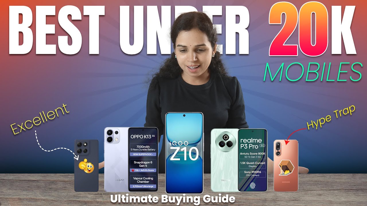 Best Smartphones Under 20000 for 2025