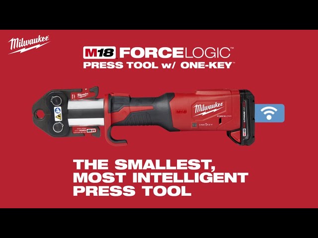 Milwaukee M18ONEBLHPT-302C Force Logic One Key Press Tool Kit with M Jaws  15 22 28mm