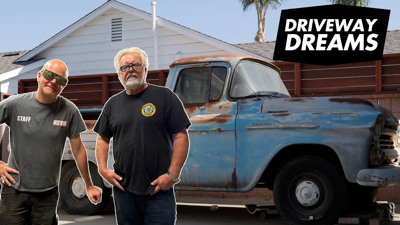 Driveway Dreams Ep. 4 | HOT ROD Gets a ’58 Chevy Apache Running Again | MotorTrend