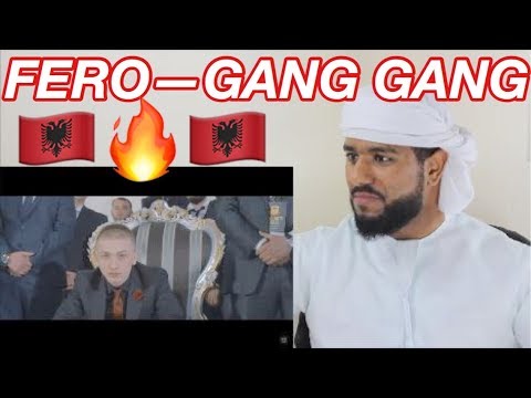 ARAB REACTING TO ALBAINIAN RAP BY Fero - Gang Gang **FINALLY**