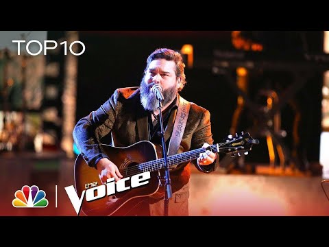 Dave Fenley Performs "When You Say Nothing at All" - The Voice 2018 Live Top 10 Performances