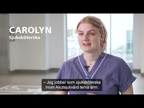 Jobba inom omvårdnadsområde Huddinge, textad