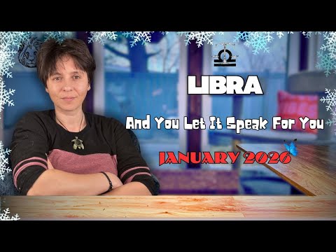 LIBRA ♎︎ JANUARY 2026 - "And You Let It Speak For You" [MONTHLY Reading]