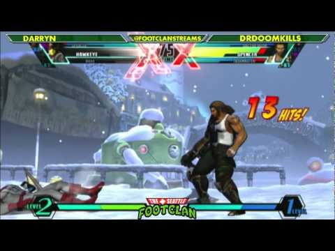 206 Tuesdays #2 - WF UMvC3 - Darryn vs DrDoomKills
