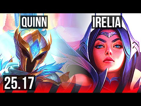 QUINN vs IRELIA (TOP) | NA Master | 25.17