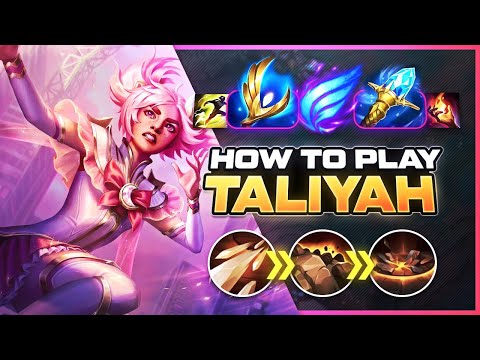 HOW TO PLAY TALIYAH SEASON 15 | Build & Runes | Season 15 Taliyah guide | League of Legends