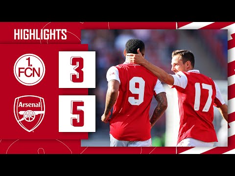 HIGHLIGHTS | Nurnberg v Arsenal (3-5) | Jesus (2), Elneny