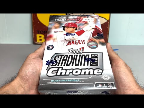 2022 Topps Stadium Club Chrome Hobby Box - New Release!!!