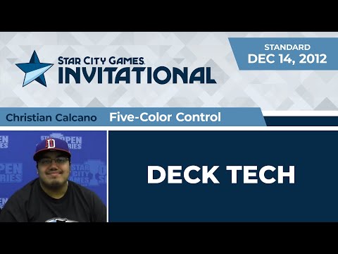 SCGINVI: Deck Tech - Five-Color Control with Christian Calcano | Standard