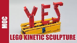 preview picture of video 'Kinetic Sculpture - Yes / No By Nico71'