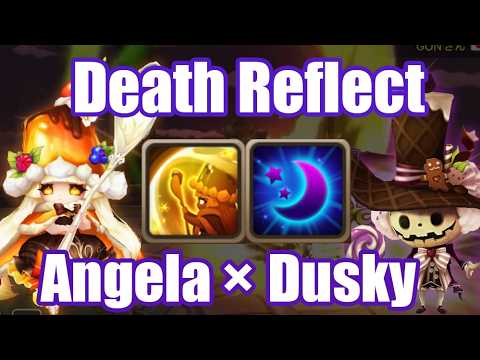 New Death Reflect Combo, Angela × Dusky Debut🤭🤭🤭【Summoners War RTA】