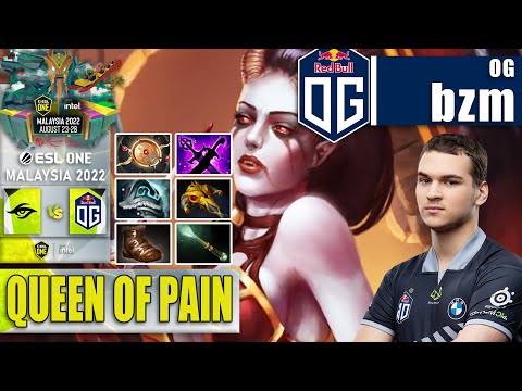 SECRET vs OG | BZM GOD QUEEN OF PAIN WTF MID LANE BULLY | ESL ONE MALAYSIA 2022 Dota 2 Highlights
