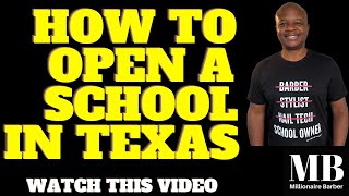 How To Open School In Texas