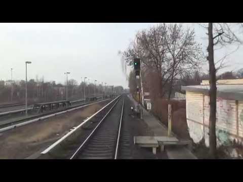 Führerstandsmitfahrt S-Bahn Berlin von Yorkstrasse nach Wannsee