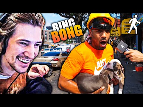 xQc Can't Stop Laughing While Reacting to Sidetalk Videos