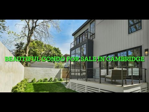 Beautiful condo for sale in Cambridge