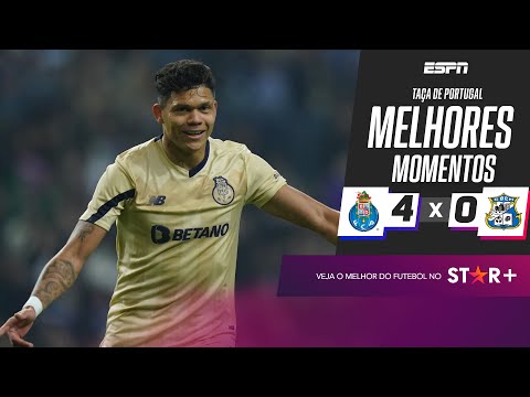Evanilson faz dois, e Porto goleia o Montalegre na Taça de Portugal | Melhores Momentos