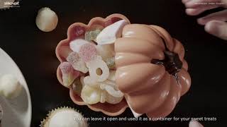 Silikonová forma na čokoládu lebky Silikomart