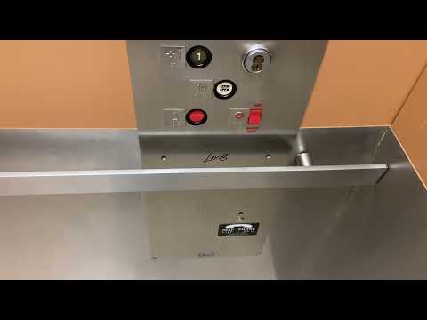 Vintage Long Hydraulic Elevator @ The Old Main (Castle Building) EIU, Charleston, IL