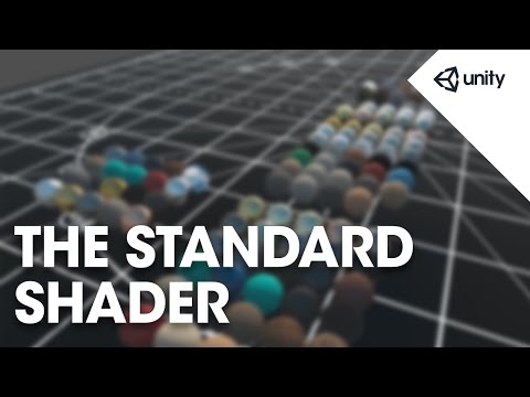 Unity 5 Graphics - 標準著色器 - Unity官方教程 (Unity 5 Graphics - The Standard Shader - Unity Official Tutorials)