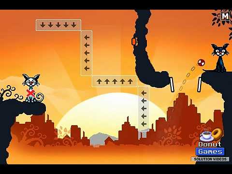Cat Physics - Level 32 solution (Behind the Screen) - YouTube