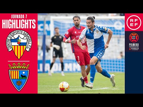 Resumen #PrimeraFederación | CE Sabadell FC 0-0 CD Teruel | Jornada 7 | Temporada 2025/26
