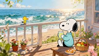 🌊 Snoopy Summer Beach Morning ☀️ Chill Lo-Fi Beats, Ocean Waves & Sunny Relax Vibes | Study & Chill MQDEFAULT Thumbnail