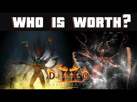 TZ Andariel vs TZ Mephisto 100 Runs Loot Highlights - D2R