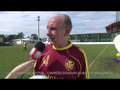 2º ENCONTRO CAÇA FUTSAL   CAMPEÕES ESTADUAIS 81   82   SUL BRASILEIRO 83
