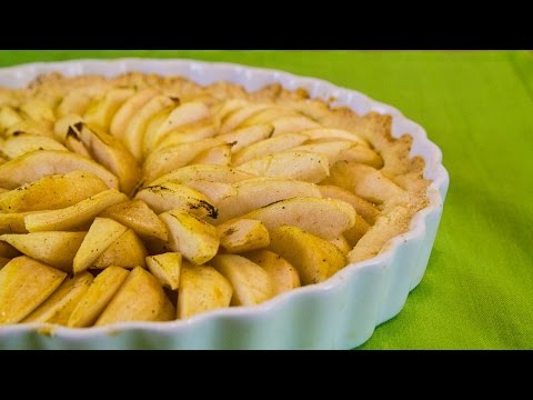 Birnentarte Rezept | Birnenkuchen | Der Bio Koch #659