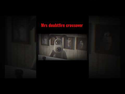 Wallace and gromit Mrs doubtfire crossover #shorts #memes #wallaceandgromit #crossover #movieedits