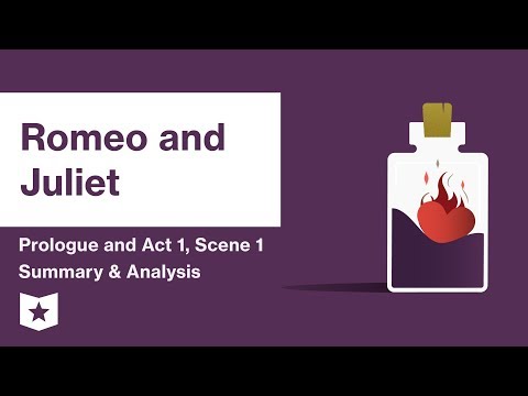 Romeo and Juliet by William Shakespeare | Prologue and Act 1, Scene 1 Summary & Analysis