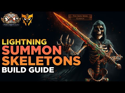Lightning Skeletons: A New Minion Build — Iron Mass TRIPLES damage — Necro/Champion