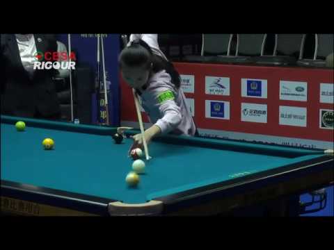 Wang Ye VS Shi Tianqi - Ladies Final - 2016 Chinese Pool International Open Miyun Event