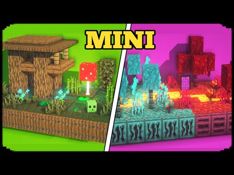 ★ Minecraft: Mini Biomes | How to Make Mini Biomes