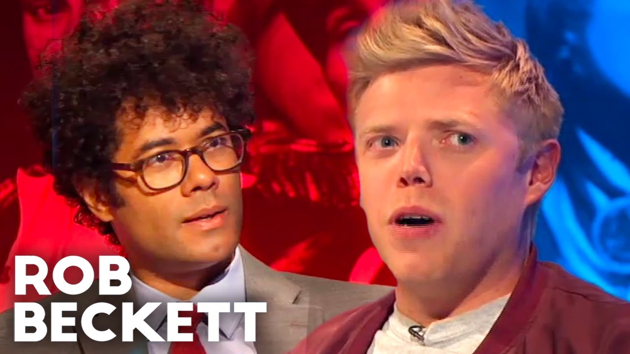 Never Steal Food From Richard Ayoade! | The Big Fat Quiz Of Everything | Rob Beckett
