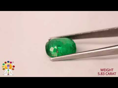 Emerald 5.83ct. (Super Luxury) video